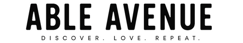 Black AbLe Avenue Logo on a white background